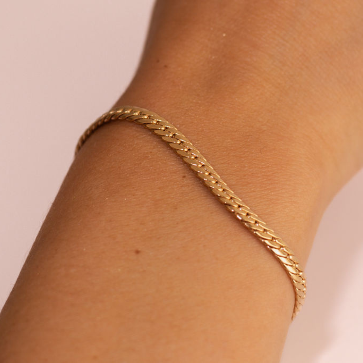 Gourmette bracelet