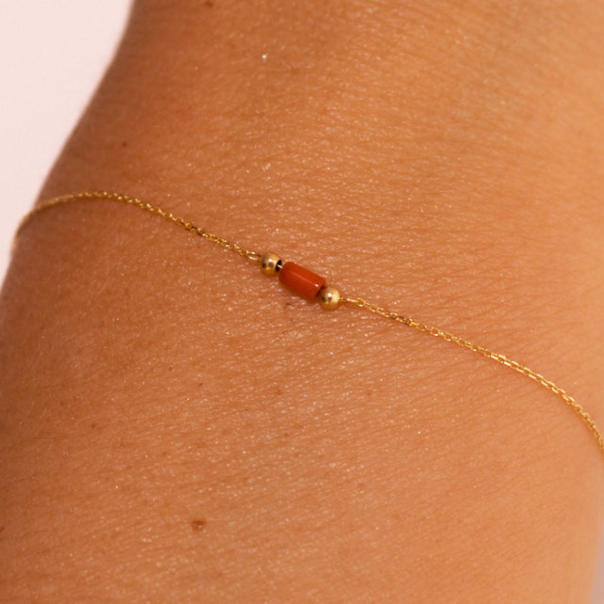 Coral bracelet