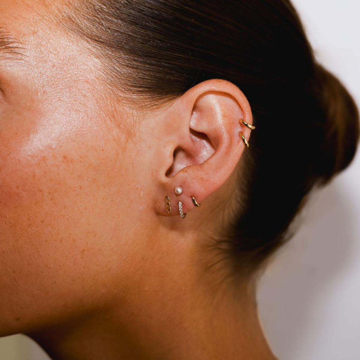 Extra Small Gold Huggie Hoops