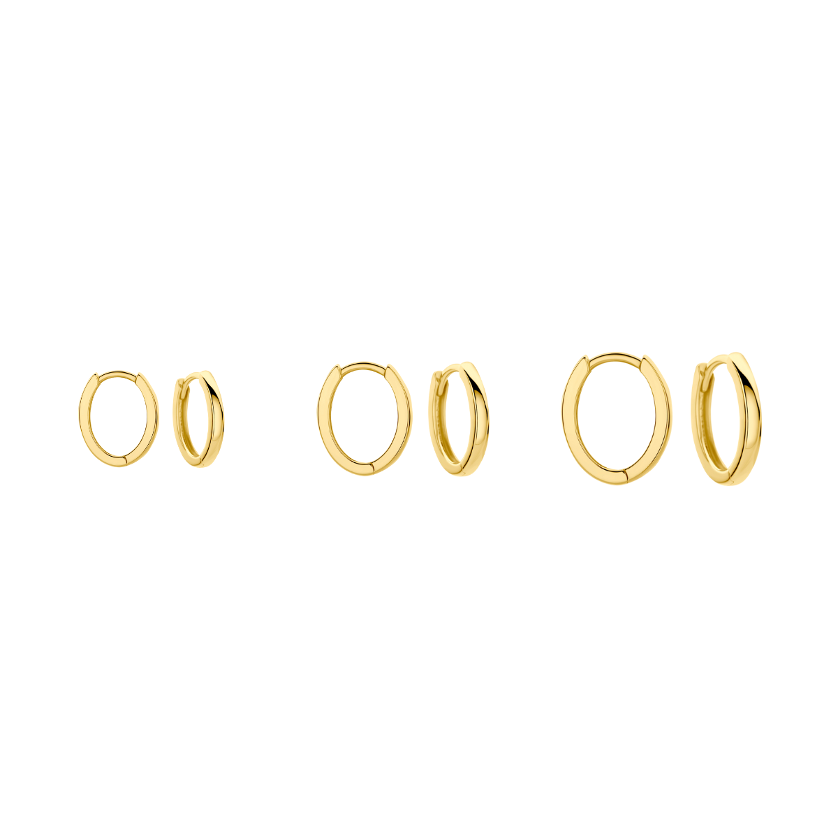 Trio hoops set