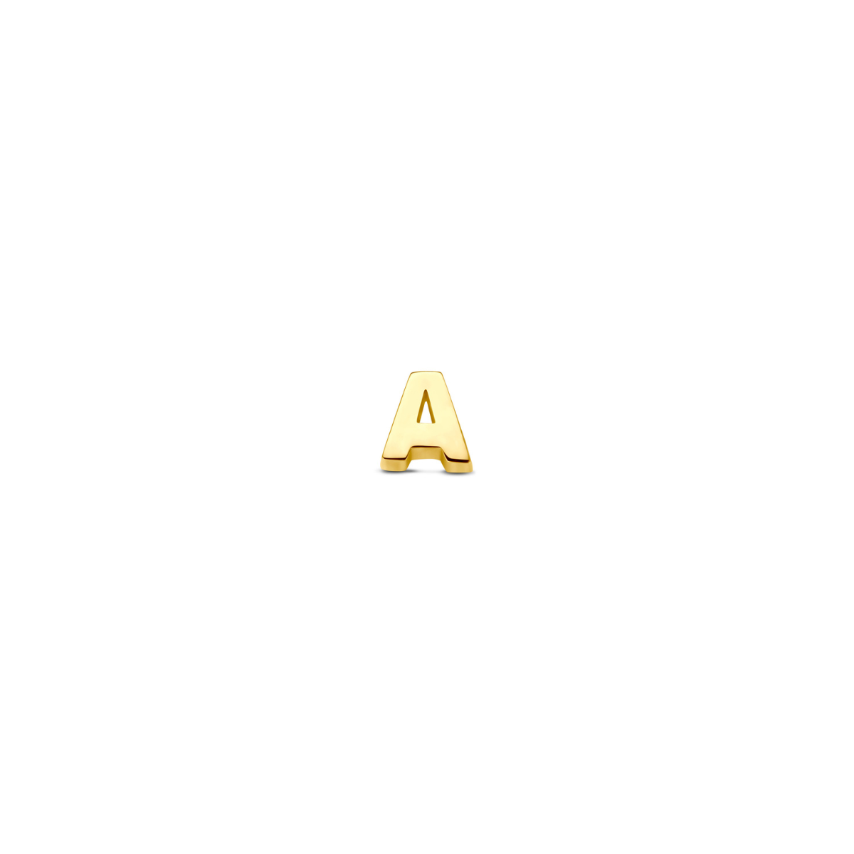 14k initial pendant